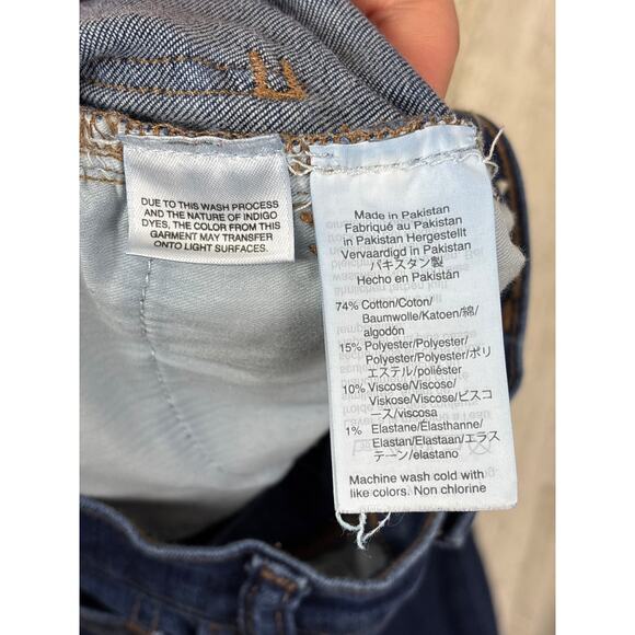 Madewell Women’s 26 Mid-Rise Skinny Blue Denim Jeans Medium Wash Zip Fly - Picture 7 of 7